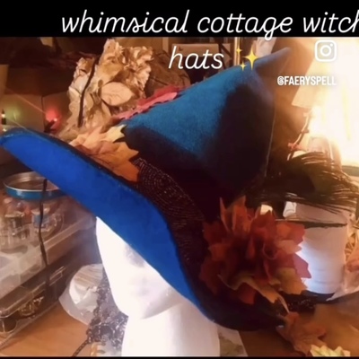 Custom cottage witch hat - Thumbnail 1