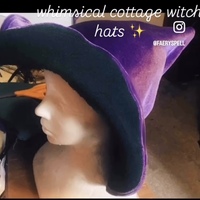 Custom Cottage Witch Hat - Thumbnail 1
