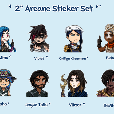 Arcane stickers