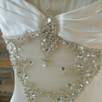 Vintage Mermaid Prom Dress With Beading - Thumbnail 1