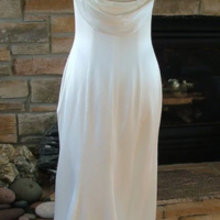 Vintage Mermaid Prom Dress With Beading - Thumbnail 2