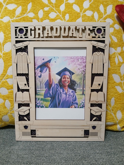 #314 4x6 Graduation Picture Frame