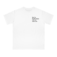 Free Shipping-LIFE：WAIT A SEC TEE - Thumbnail 1