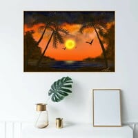 Tropic Heat 24" X 36" Art Print - Thumbnail 1