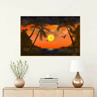 Tropic Heat 24" X 36" Art Print - Thumbnail 3