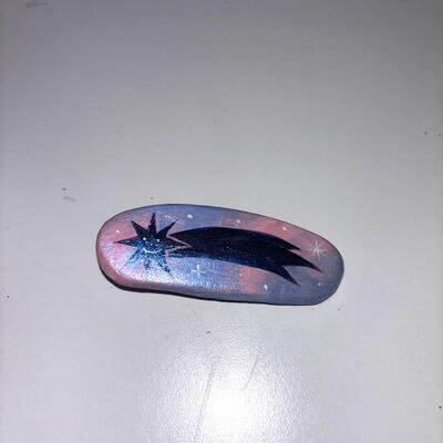 shooting star hair clip