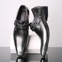 Men's business casual formal shoes 4 colors - Thumbnail 7