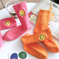 *Free Shipping*COLORFUL SMILEY FACE SOCKS - Thumbnail 2