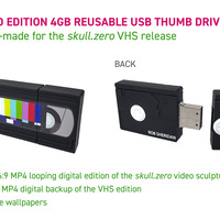 skull.zero VHS standard edition glow-in-the-dark tape + USB flash drive - Thumbnail 4