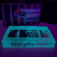skull.zero VHS ultra edition: XL 10" video print + blue glow-in-the-dark tape + digital file - Thumbnail 2
