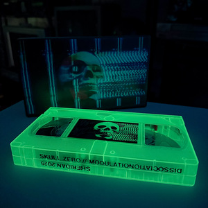 skull.zero VHS standard edition glow-in-the-dark tape + USB