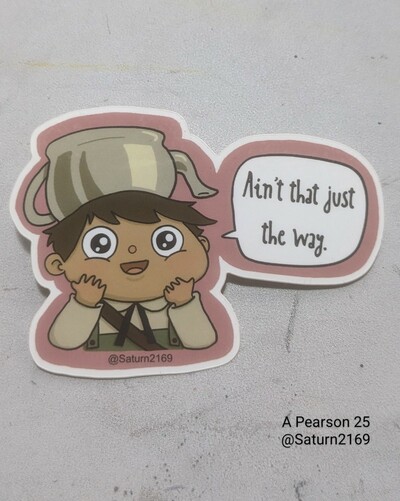 Gregory Sticker (Over the Garden Wall)