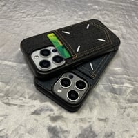 Denim Case With Card Pocket For iPhone 16 15 14 IP6S13 - Thumbnail 3