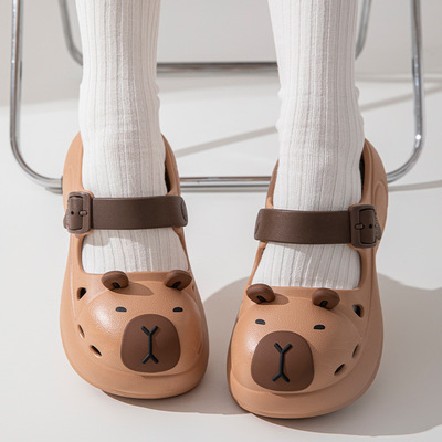 Cute Capybara Clogs Slippers