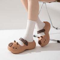 Cute Capybara Clogs Slippers - Thumbnail 2