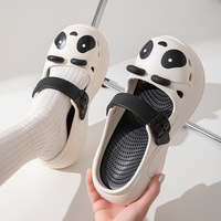 Cute Panda Clogs Slippers - Thumbnail 1