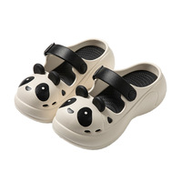 Cute Panda Clogs Slippers - Thumbnail 2