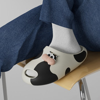 Funny Cow Open Mouth Slippers - Thumbnail 1
