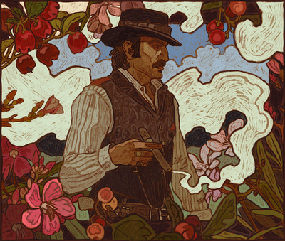 Dutch van der Linde print