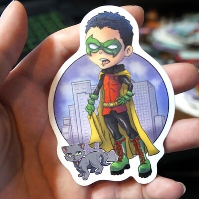 Robin sticker