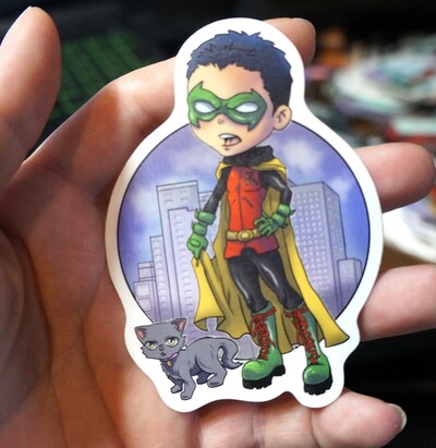 Robin sticker