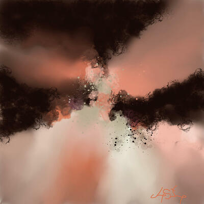 Relaxed Elegance 24" X 24" Art Print