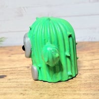 Cactus Costume Robot Resin Art Toy Figure Kawaii Desk Friend Gift - Thumbnail 2