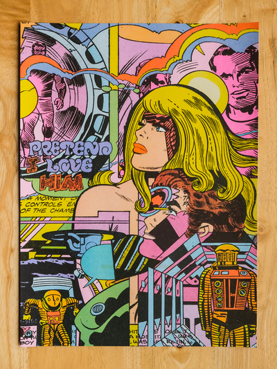 Pretend I Love Him - Risograph Print