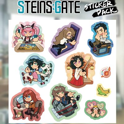 Steins;gate: sticker pack