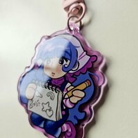 Vera Misham Acrylic Charm Keychain - Thumbnail 3