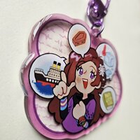 Akane Kurashiki Acrylic Charm Keychain - Thumbnail 4
