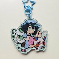 Shiina Mayuri Acrylic Charm Keychain - Thumbnail 2