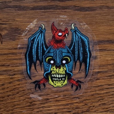 Undead coat of arms - sticker (clear)