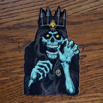 Lich king - sticker (large)
