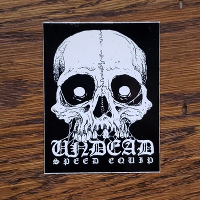 Webbed Skull - Sticker