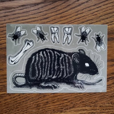 Rat Sheets - Sticker Sheet