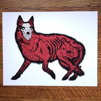 The thing dog - print 11"x14"