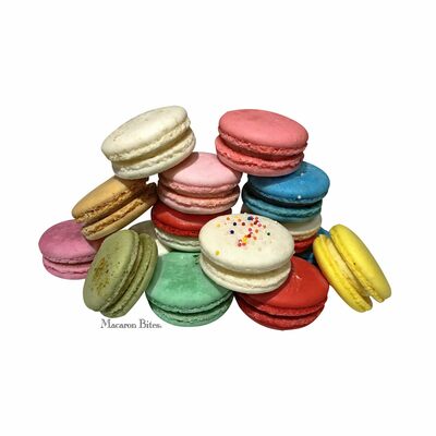 Gourmet Macarons Gift Box - 24 Pack | Assorted French Macarons and Coconut Macaroons in Elegant Gift Packaging - Thumbnail 3
