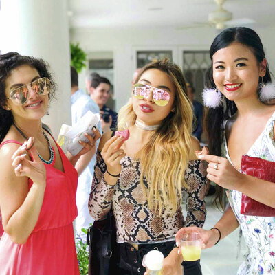 Gourmet Macarons Gift Box - 24 Pack | Assorted French Macarons and Coconut Macaroons in Elegant Gift Packaging - Thumbnail 4