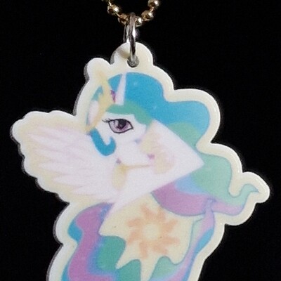 Mlp - princess celestia - necklace
