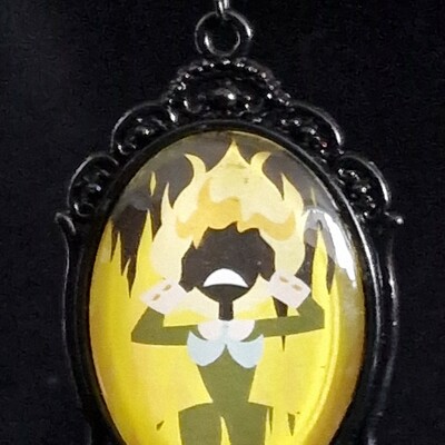 Ib game - mary - cabochon necklace