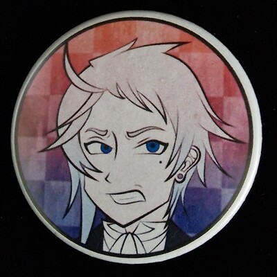 Pandora hearts - elliot nightray - button pin