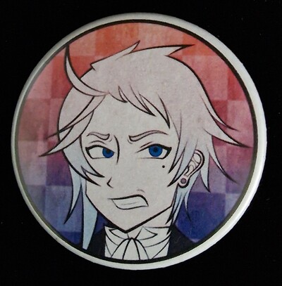 Pandora Hearts - Elliot Nightray - Button Pin