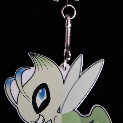 Celebi - keychain or phonestrap - Thumbnail 4