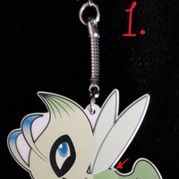 Celebi - Keychain or Phonestrap - Thumbnail 1