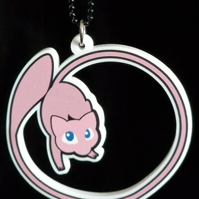Mew - necklaces, keychains or phonestrap