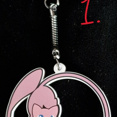 Mew - necklaces, keychains or phonestrap
