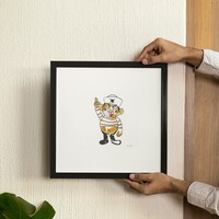 Drawing by Judas Arrieta "Honoring KID HUNTER"  - Thumbnail 2