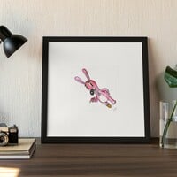 Drawing by Judas Arrieta "Honoring DUMB LUCK BUNNY"  - Thumbnail 3