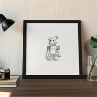  Drawing by Judas Arrieta "Honoring S.F.B.B SAMPLE" - Thumbnail 3